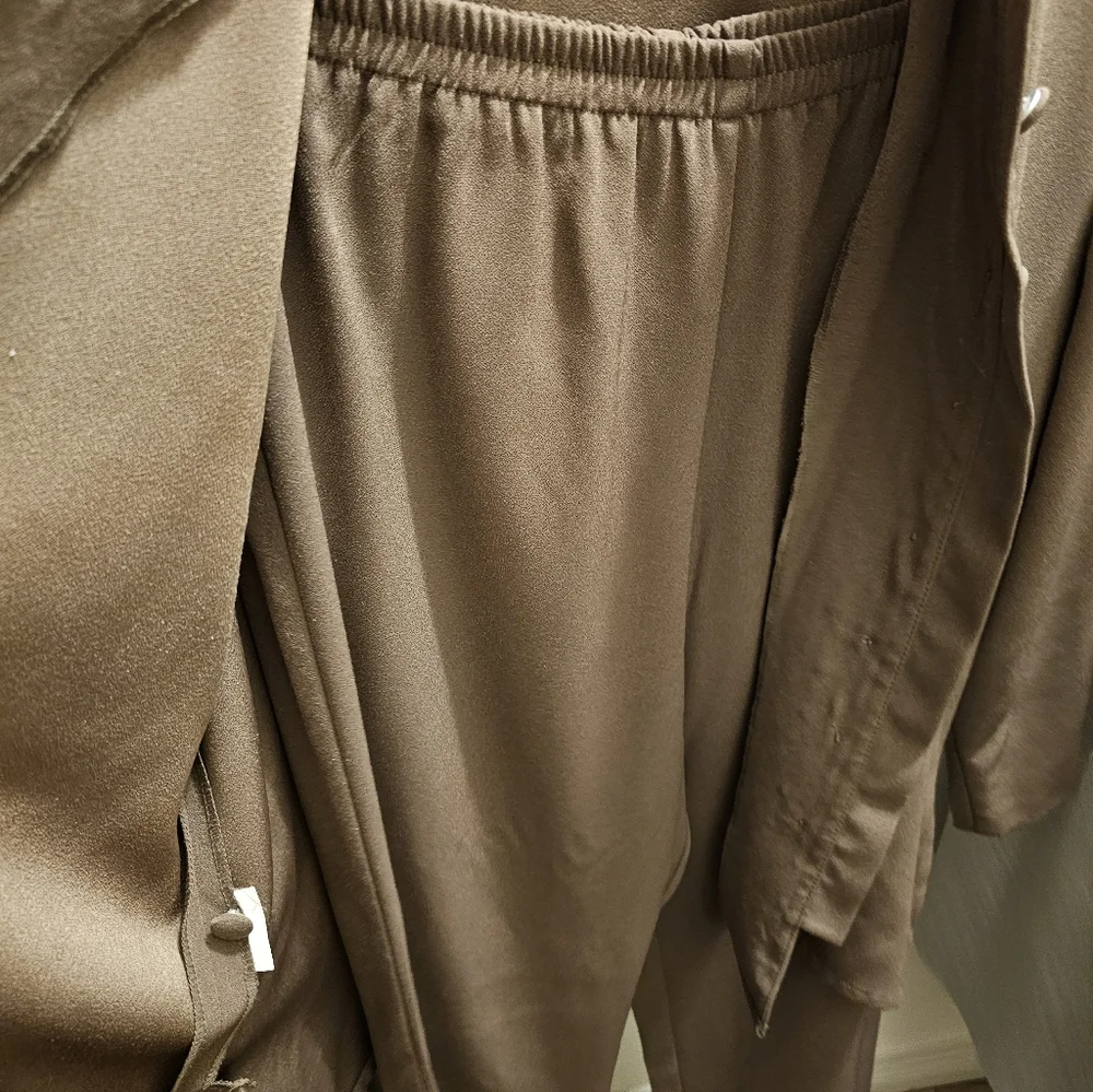 Vintage Green Pant Suit Set - Picture 5 of 5